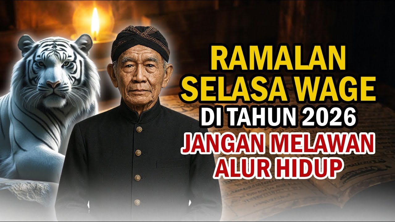 RAMALAN SELASA WAGE DI TAHUN 2026: JANGAN MELAWAN ALUR HIDUP | SEPUTAR WETON