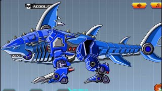Shark Robot to Assemble | Transformers Robot Game | Free Game screenshot 2