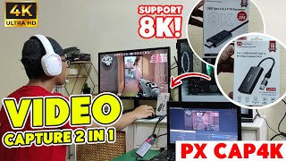 No Need for an Expensive VGA Card or PC for Smooth Live Streaming | PX CAP4K & PX MHA 8K60 Review