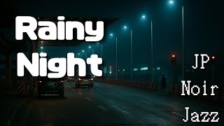 Midnight Reflections | Relaxing Noir Jazz & Rain Sounds