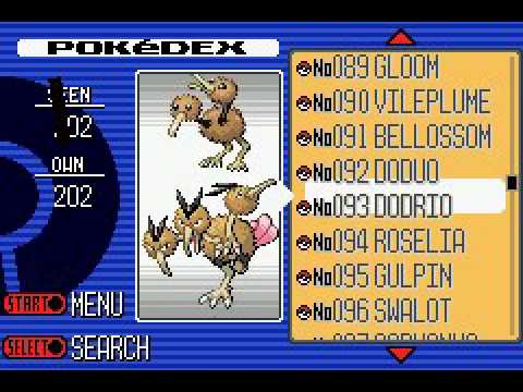 All shall be well. — chipsprites: Hoenn Regional Pokédex