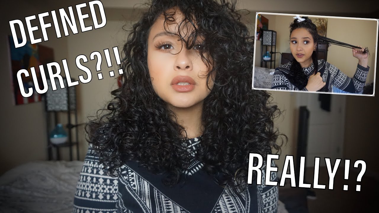 CURLY HAIR TUTORIAL RAKE AND SHAKE METHOD YouTube