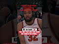 Karl Anthony Towns SPEAKS About Seeing His MOTHER In the Stands #nba #karlanthonytowns #newyorkknick