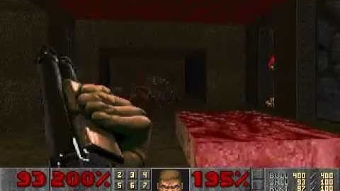 [fps|1995] The Ultimate DooM : MAP E4M4 "Unruly Evil" (no source-port!)