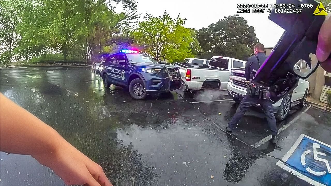 Traffic Stop Turns Violent When Driver Rams Officers