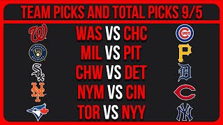 MLB Picks Today 9/5/25 | MLB Picks & Predictions Today 9/5/25