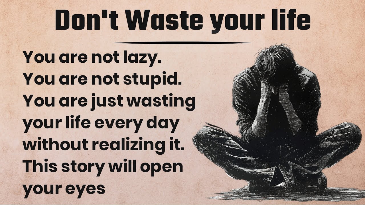 Don’t Waste Your Life | Powerful English Story