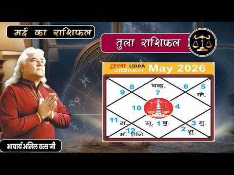 Libra Horoscope May 2026 | Libra horoscope May 2026 | Acharya Anil Vats Ji