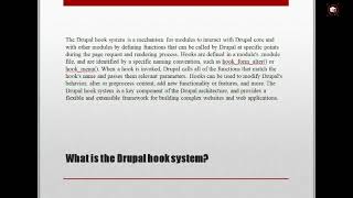 Drupal interview question answers.