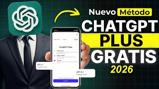 Cómo tener ChatGPT PLUS GRATIS en 2026 | Guía paso a paso (Método Real)