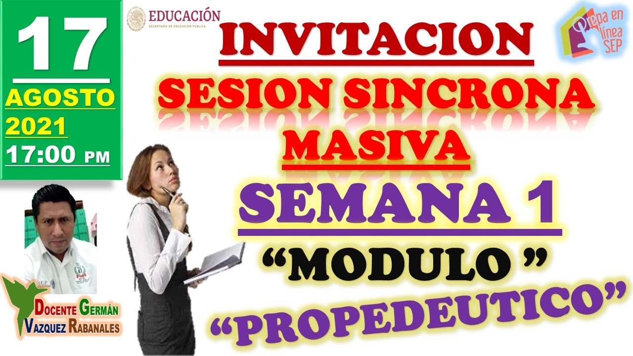 Sesion Sincrona Modulo 17 Semana 1 www.youtube.com