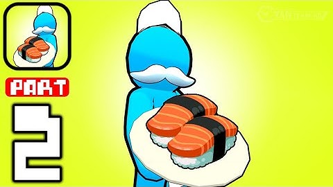 My Sushibar - Gameplay Walkthrough Part 2 - Making Sushi from Fresh Fish (iOS,Android)