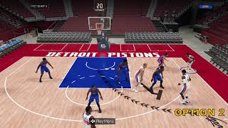 FIST 35 RIP 4 - NBA 2K21 Pistons Playbook