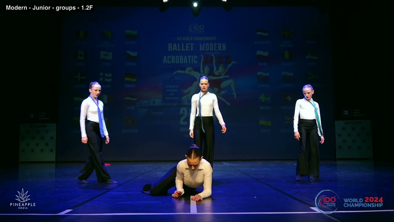 IDO World Championship 2024 Modern & Contemporary Dance Junior Group Gapsteam 4th place, Kielce