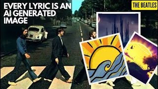 Here Comes The Sun - But Every Lyric Is An Ai Generated Image The Beatles