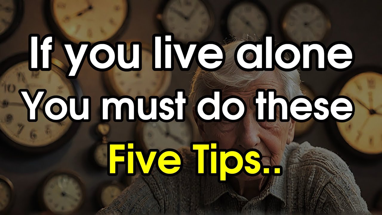 Living Alone But Strong | 5 Tips Every Senior Must Know | ElderGlow TV