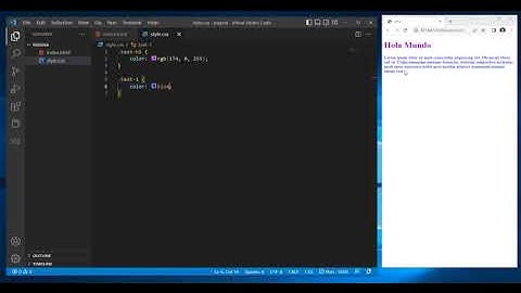 como CAMBIAR el COLOR de LETRA en CSS [2022] 🚀