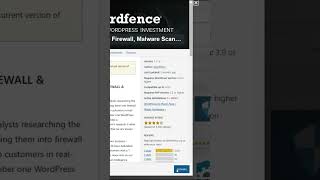 Using a firewall plugin in WordPress #shorts #wordpress