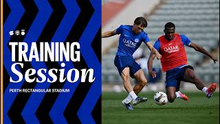 Si Torna Al Lavoro A Perth Training Session