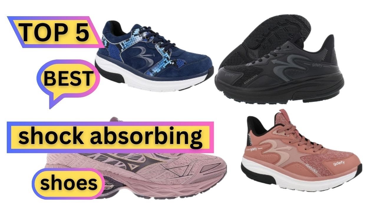Top 5 Best shock absorbing shoes || Shock absorbing trainers 2024