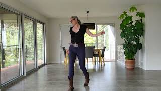 Lose Control Line Dancing Tutorial and Demo Video