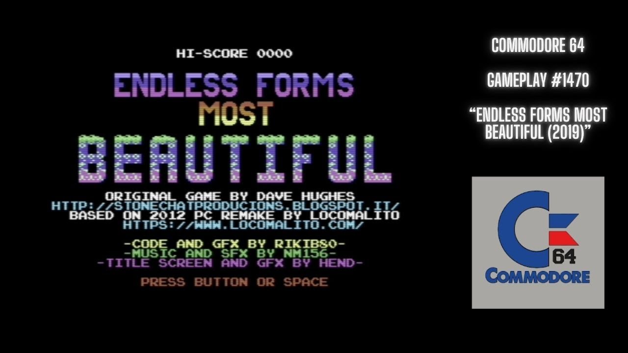 Endless Forms Most Beautiful (2019) (Commodore 64 / Gameplay #1470 ...
