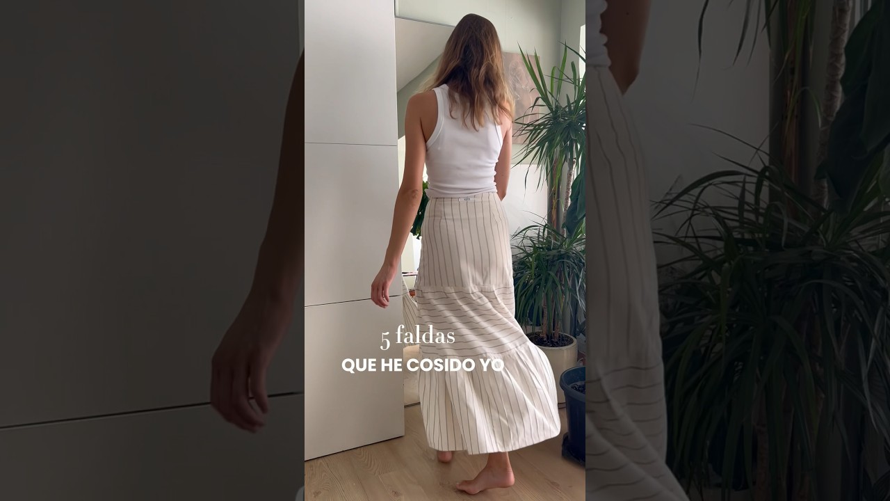 5 FALDAS HECHAS POR MI | COSIENDO MI ARMARIO 