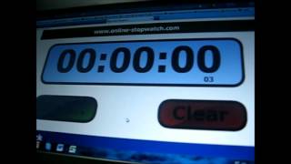Fastest Time To Start And Stop An Online Stopwatch: (0.003 seconds)