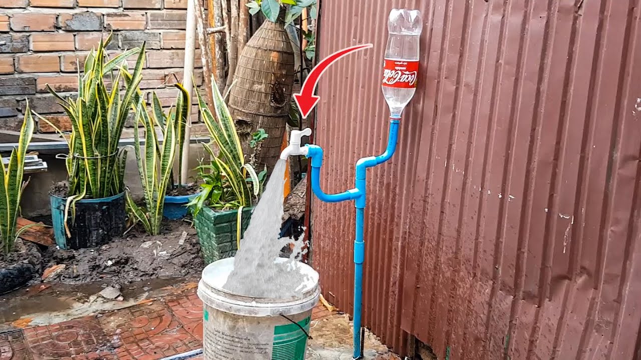 Amazing idea to fix PVC pipe low water pressure at home most people don