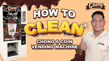 Chong 6 Coin Vending Machine ( How to Clean your 6 Coin Vending Machine)