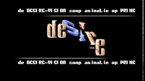 Desire - BBS Intro - Amiga Intro