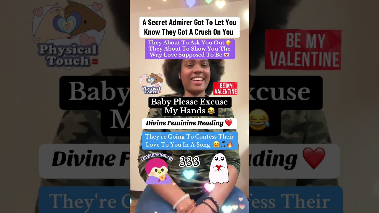 You Got A Secret Admirer ❤️ Divine Feminine Reading 🤗✨