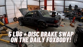 Taking the 4 Cyl Foxbody to the Next Level: 5Lug Conversion & Disc Brakes Upgrade