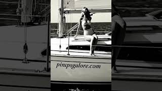 Permission to Come Aboard Poster, Vintage Sailor Pinup Art #pinups #militaryhistory #navymotivation