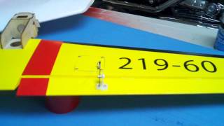 Left Wing Aileron test