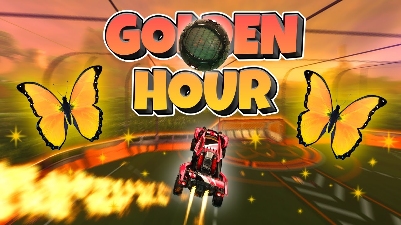 Golden Hour 🦋(Rocket League Montage)