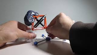 Toy Gyroscope Rising Experiment: 65.73 g or 65.32 % Weight Added (SEE DESCRIPTION) (3)