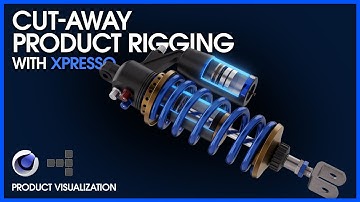 Create Dynamic Cut-away Product Rigging with Xpresso in Cinema 4D