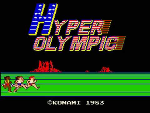 希少品 ハイパーオリンピック'84 Konami アーケード パンフレット 希少品 ハイパーオリンピック'84 Konami アーケード