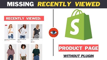 Show Recently Viewed Products on Product Page Shopify Store | Missing Feature | Boost Sales