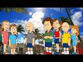 Classic Caillou Misbehaves On The Trip To Fort Myers Florida Grounded 