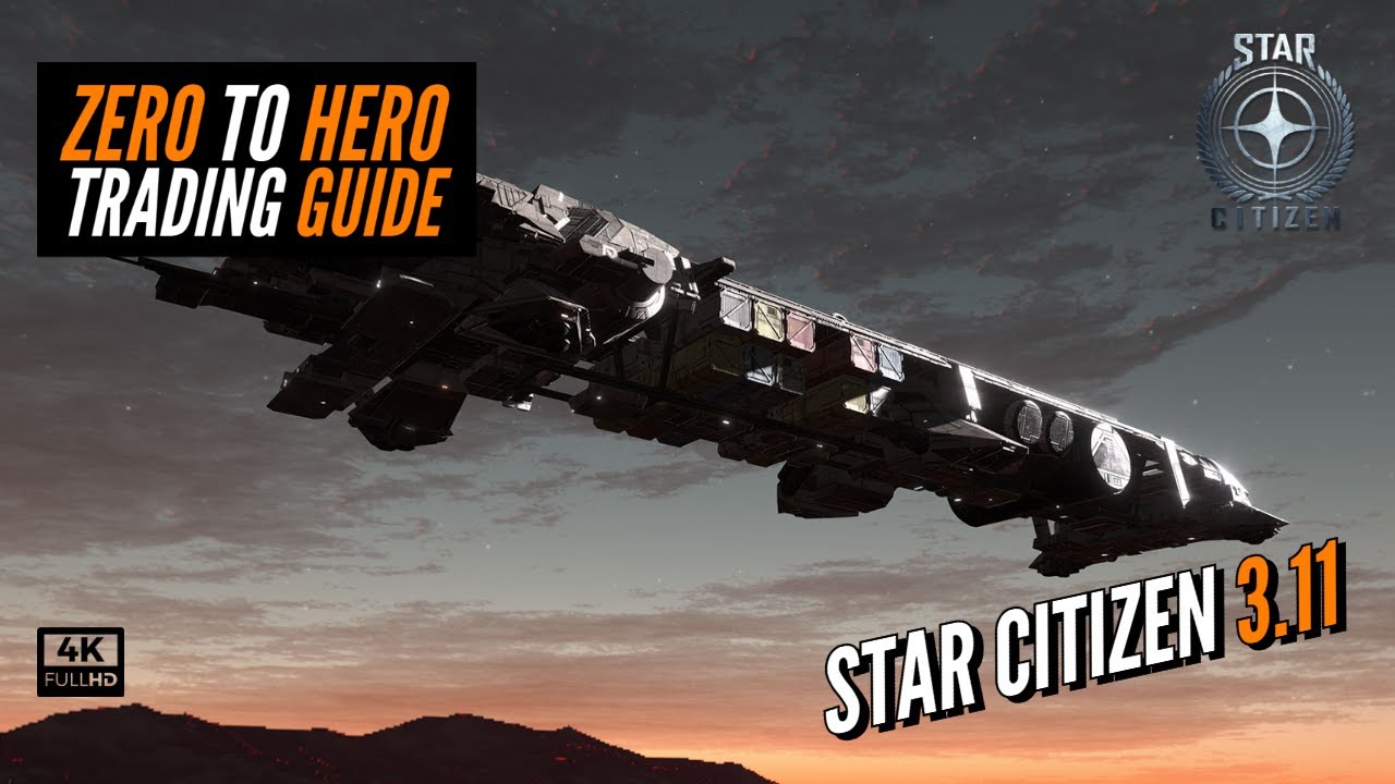 Getting Rich By Space Trucking [Star Citizen] [4K] - YouTube