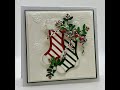 JND542 Hanging Stocking Card