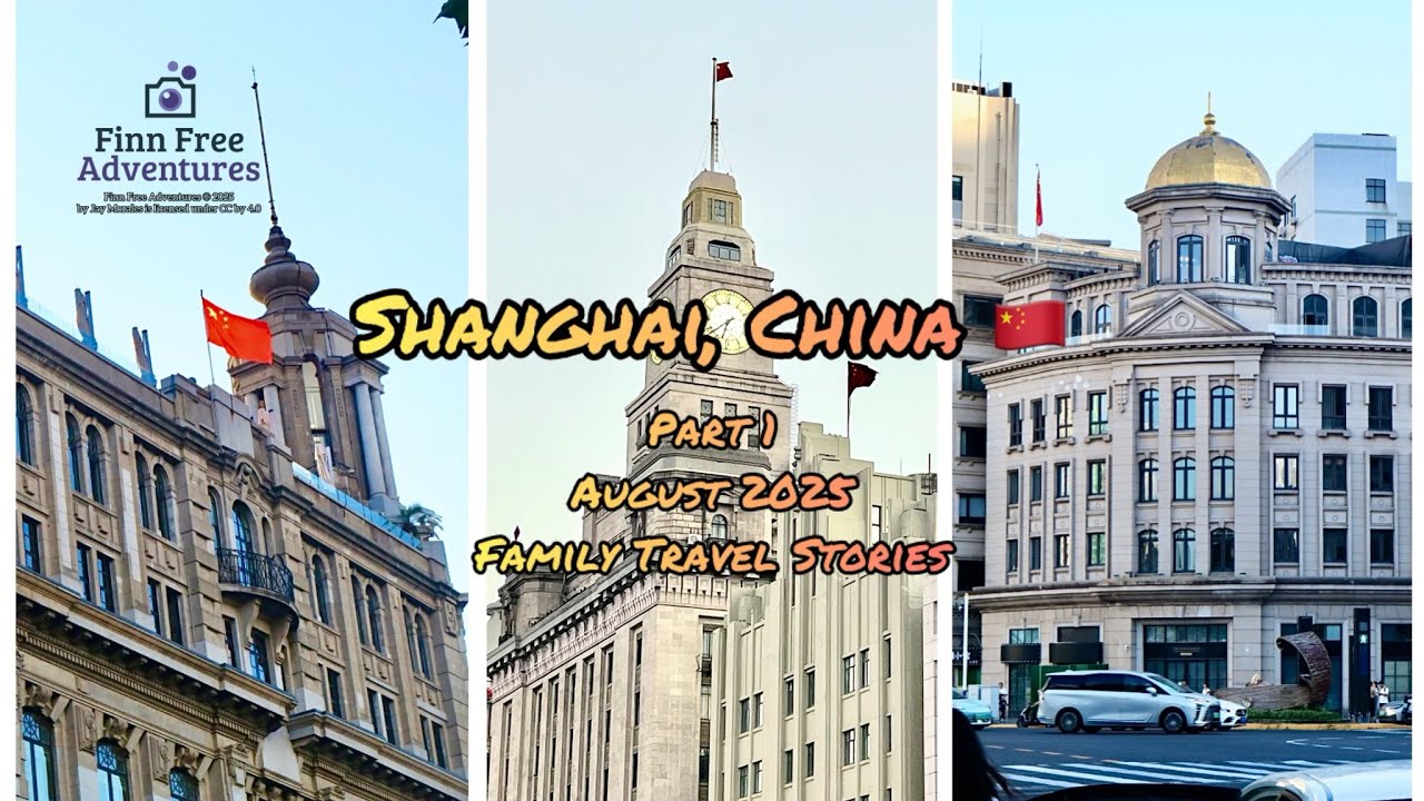 Shanghai, China Part 1 | August 2025 - Family Travel Stories by © Finn Free Adventures