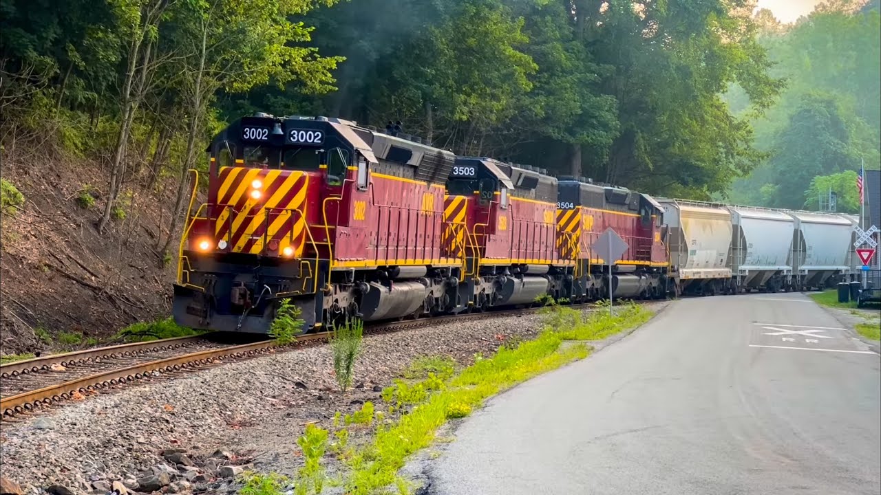 LARGE Sand Trains w/ FIVE Notch 8 SD40s! - SWP FM&P
