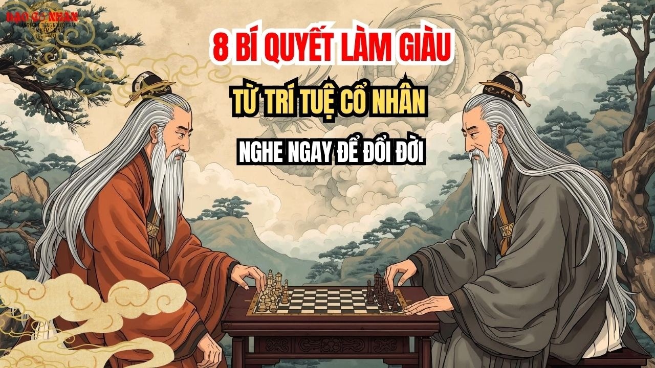 8 Bí Quyết Làm Giàu Từ Trí Tuệ Cổ Nhân Nghe Ngay Để Đổi Đời | Triết lý cổ nhân