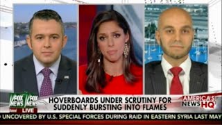 Alex Ozols on Fox News discussing exploding hoverboards and Chris Angel s potential legal problems