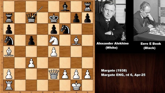 Alexander Alekhine: Top 14 Amazing Chess Sacrifices of all time! 