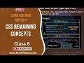 Frontend Development Internship | Batch Dec 2025 | CSS | Class 6 | Watch New CSS Video 2025