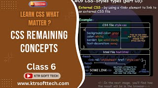 Frontend Development Internship | Batch Dec 2025 | CSS | Class 6 | Watch New CSS Video 2025